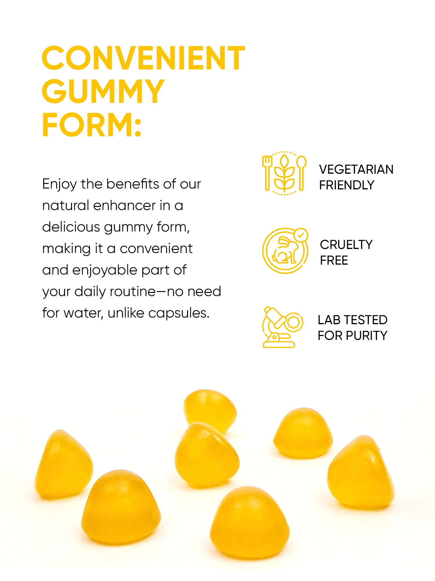 PINEAPPLE GUMMIES – VOLUME, VITALITY + MALE WELLNESS SUPPORT - Image 4