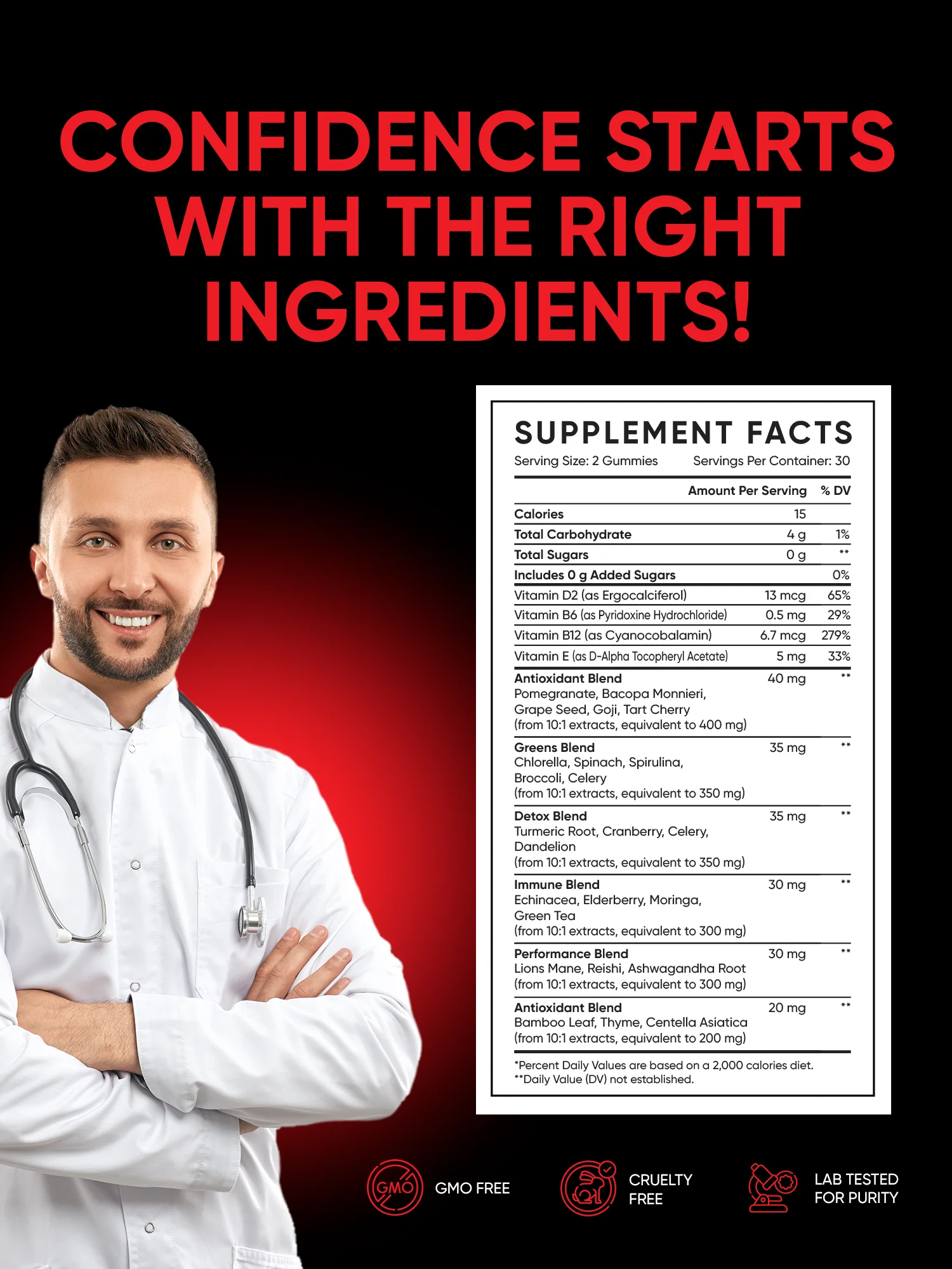 BIG D'ENERGY gummies - energy, focus, and immune support - Image 5