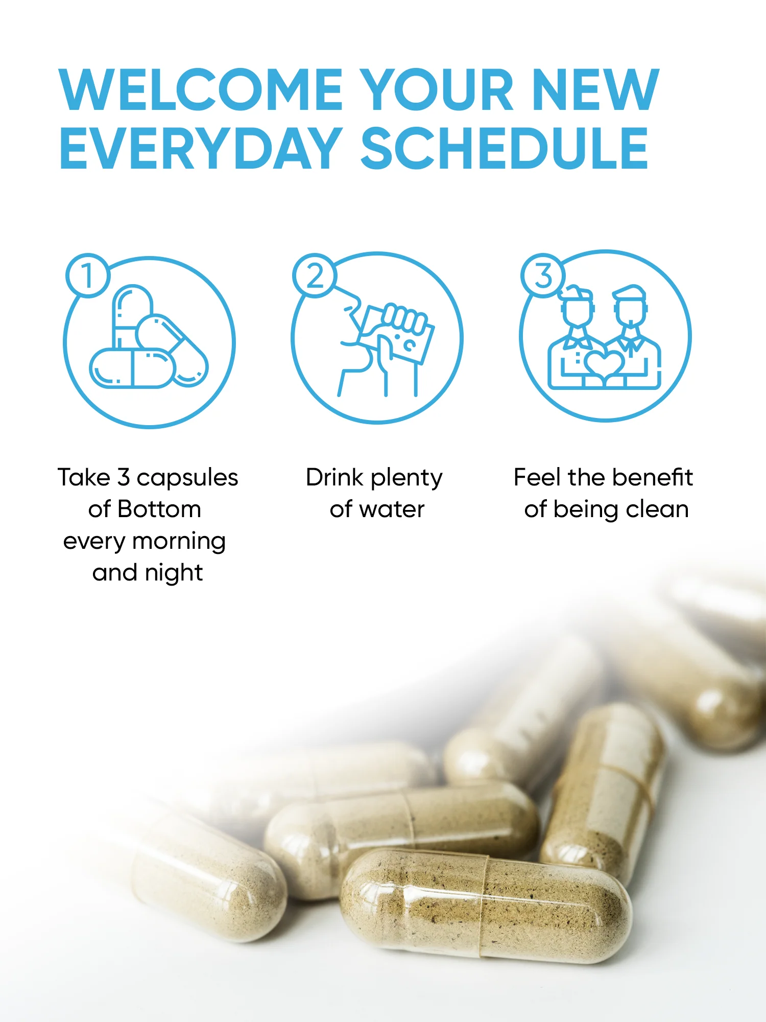 BOTTOM 45 capsules - make douching quick and easy - event-based 10 days supply - Image 7