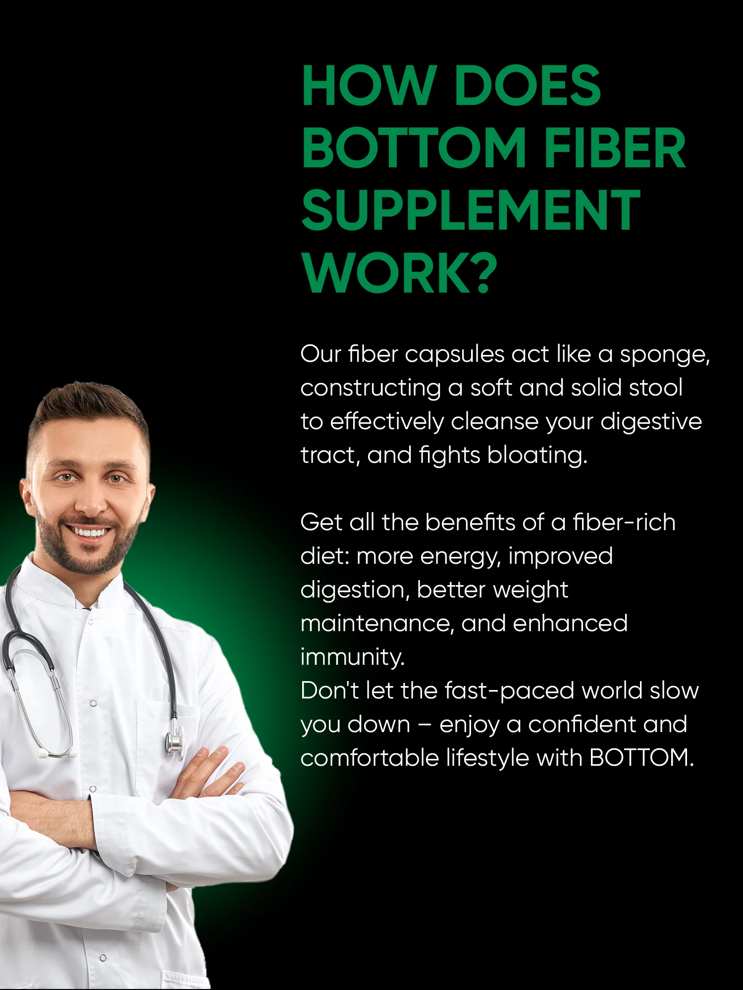 BOTTOM 90 capsules  - make douching quick and easy - event-based 21 days supply - Image 3