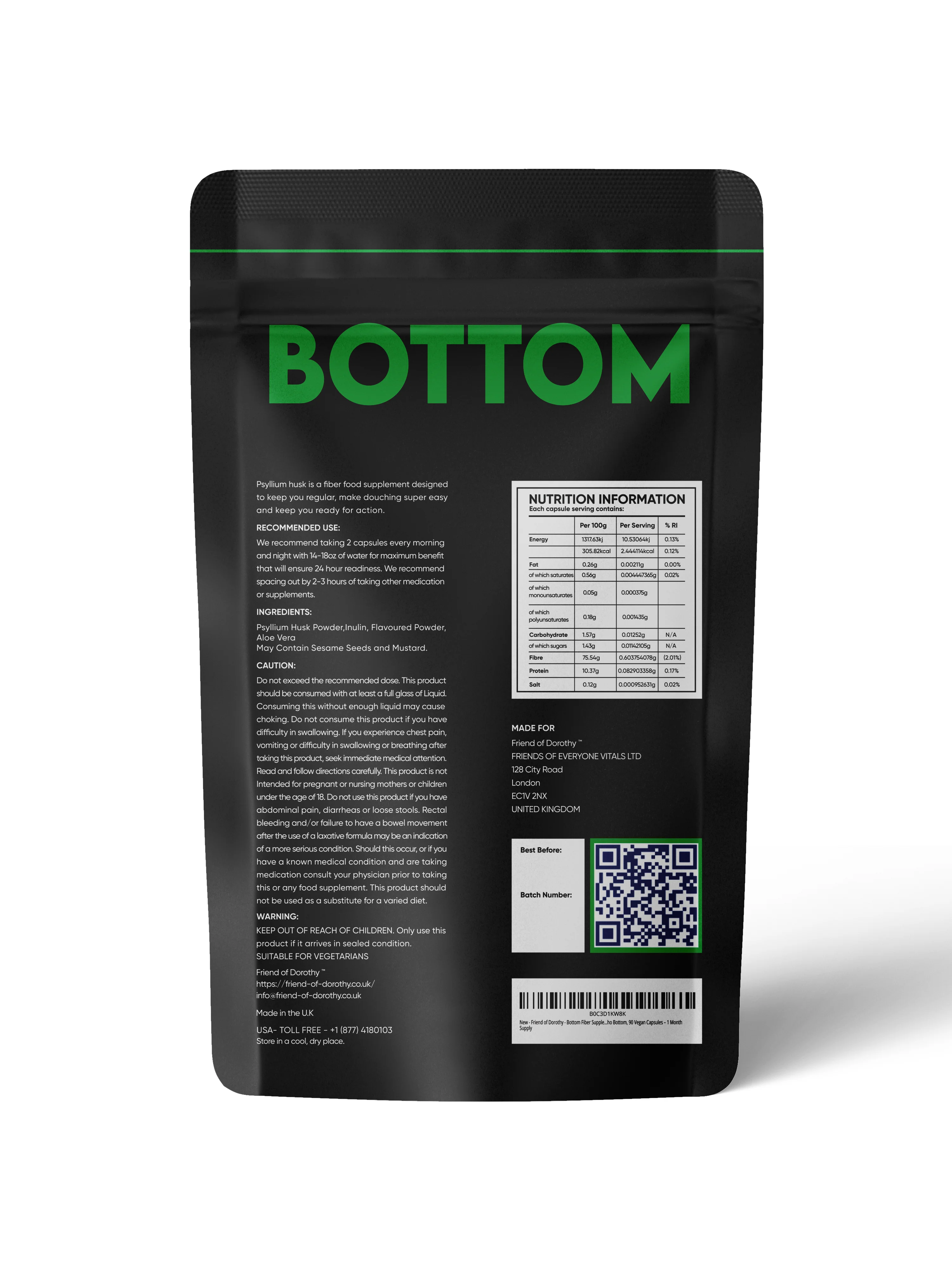 BOTTOM 90 capsules  - make douching quick and easy - event-based 21 days supply - Image 8