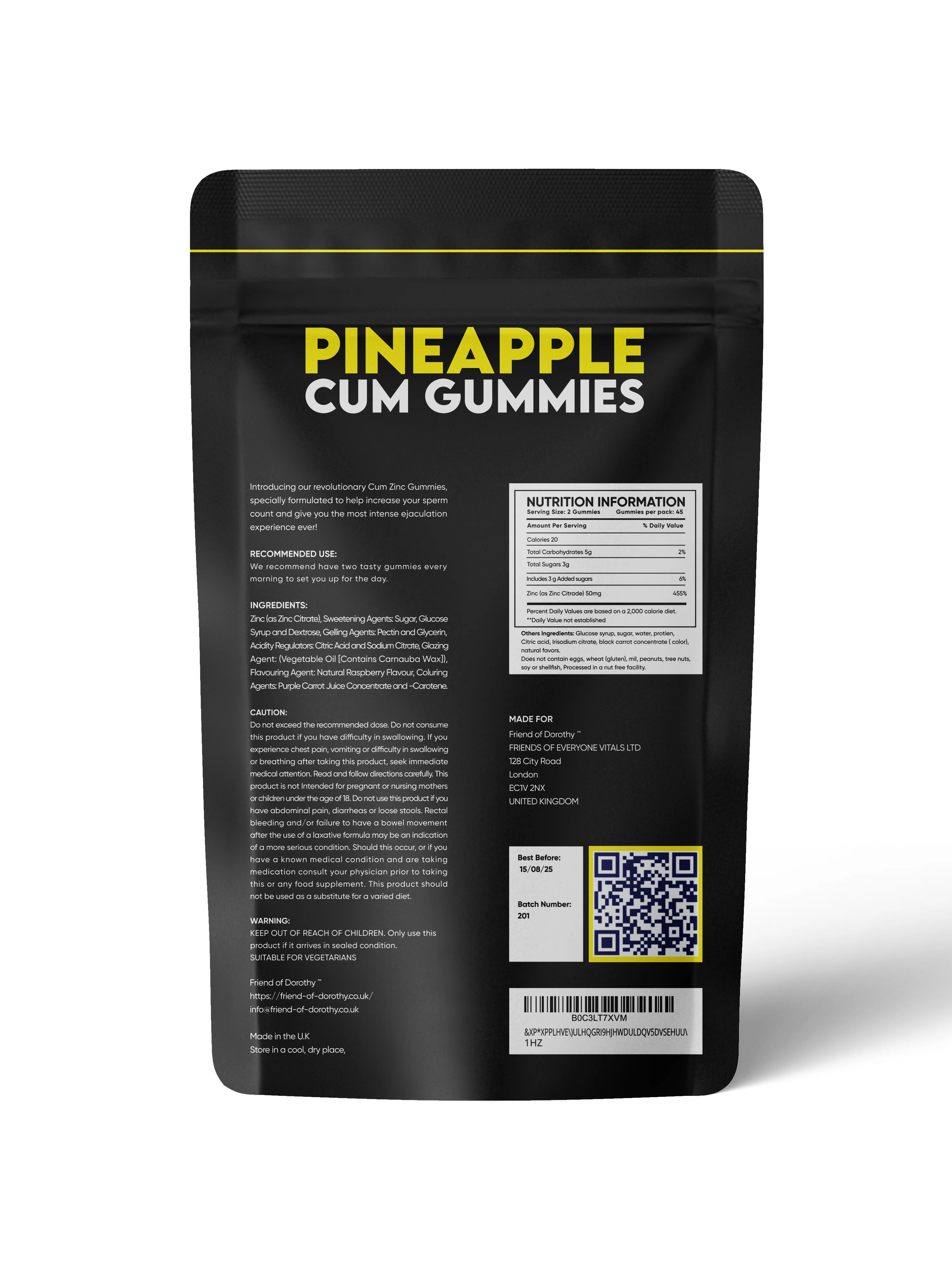 PINEAPPLE GUMMIES – VOLUME, VITALITY + MALE WELLNESS SUPPORT - Image 6