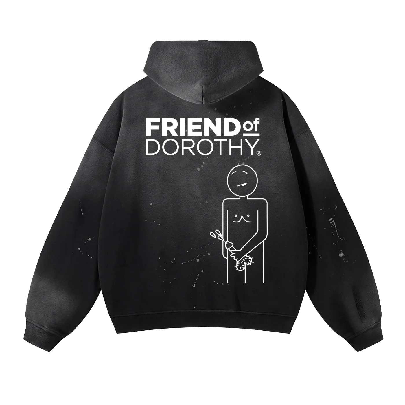 OVERSIZED HOODIE WITH CM GUY - Image 5